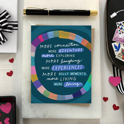 More Living Birthday Card