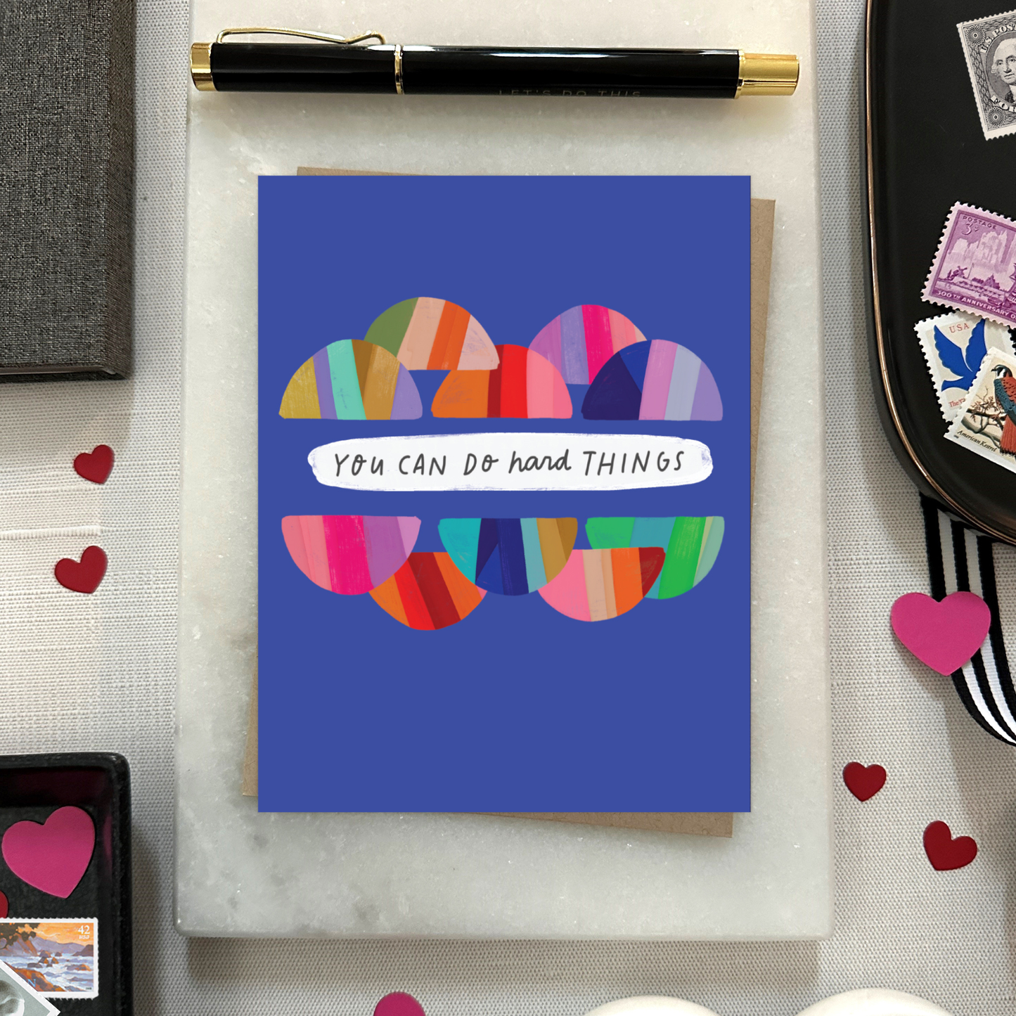 Hard Things Friendship Card