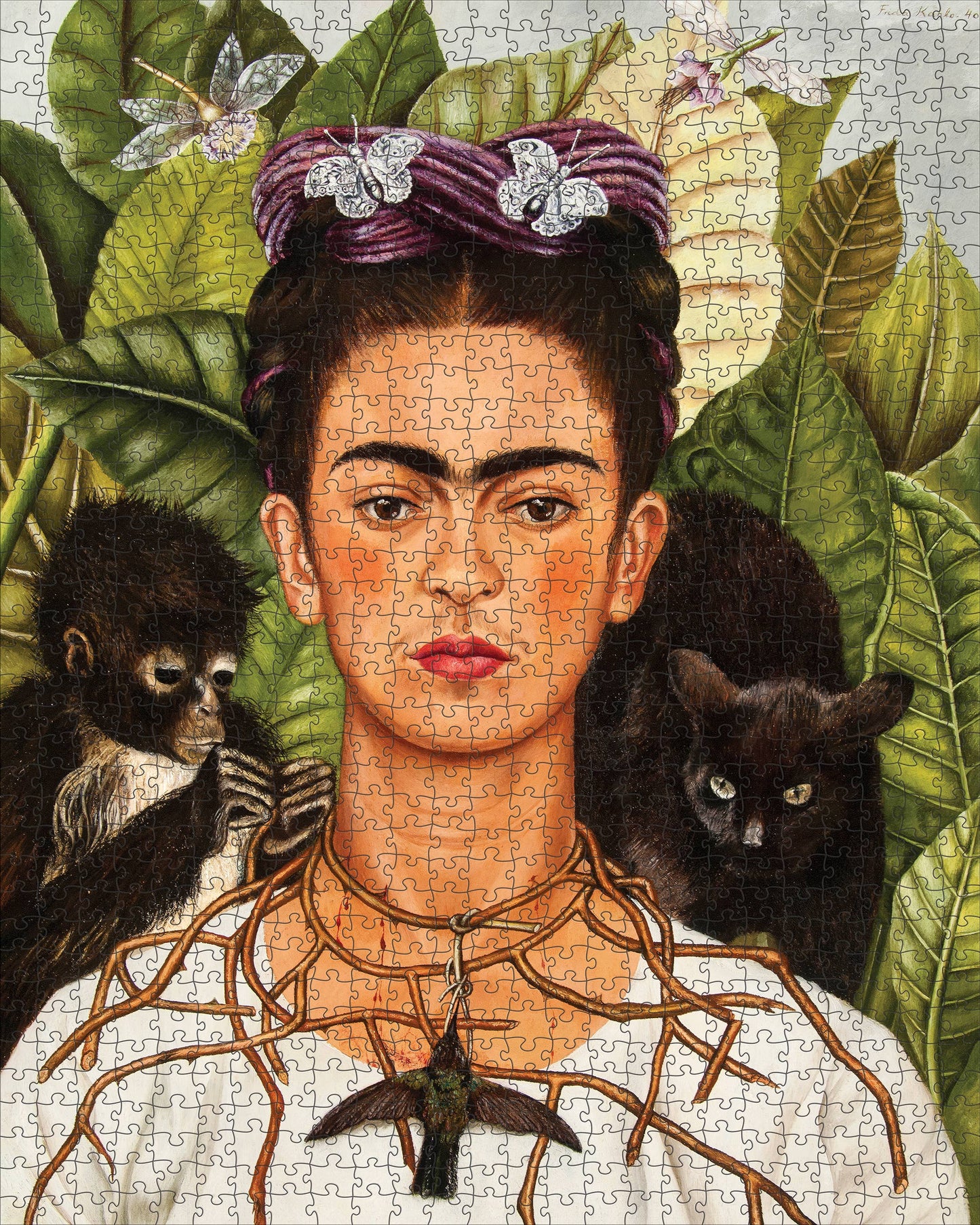 Frida Kahlo Self-Portrait 1,000-Piece Puzzle