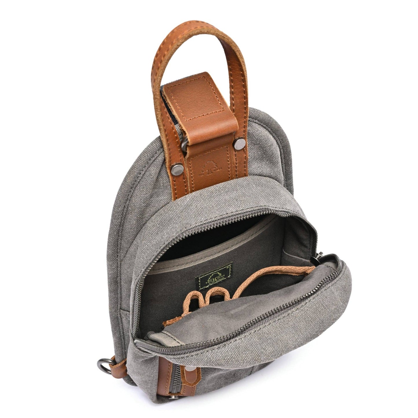 Agave Sling Bag in Grey