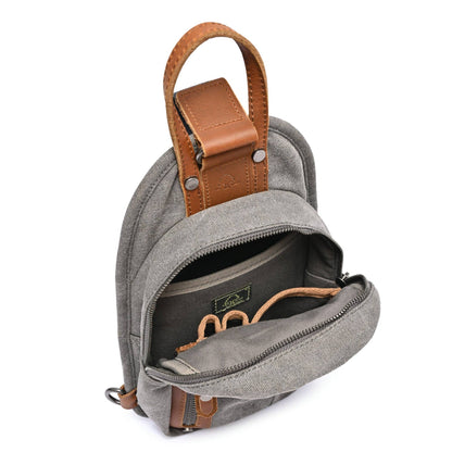 Agave Sling Bag in Grey
