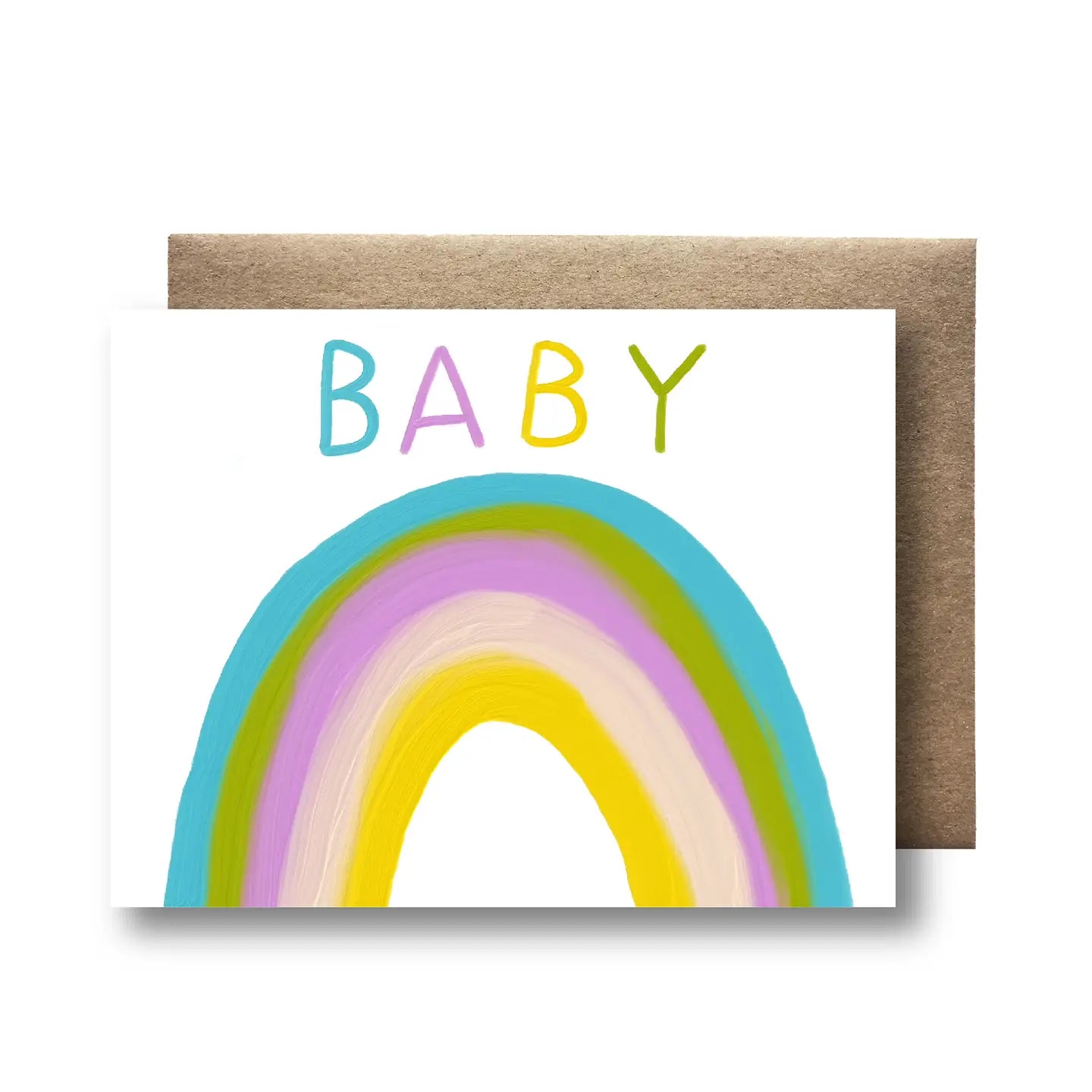 Baby Rainbow Card