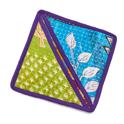 Assorted Kantha Potholder