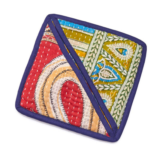 Assorted Kantha Potholder