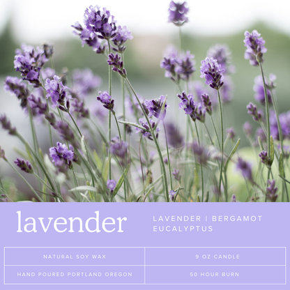 Lavender Jar Candle