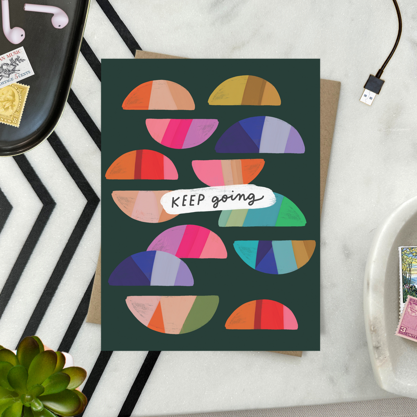 Keep Going Friendship Card