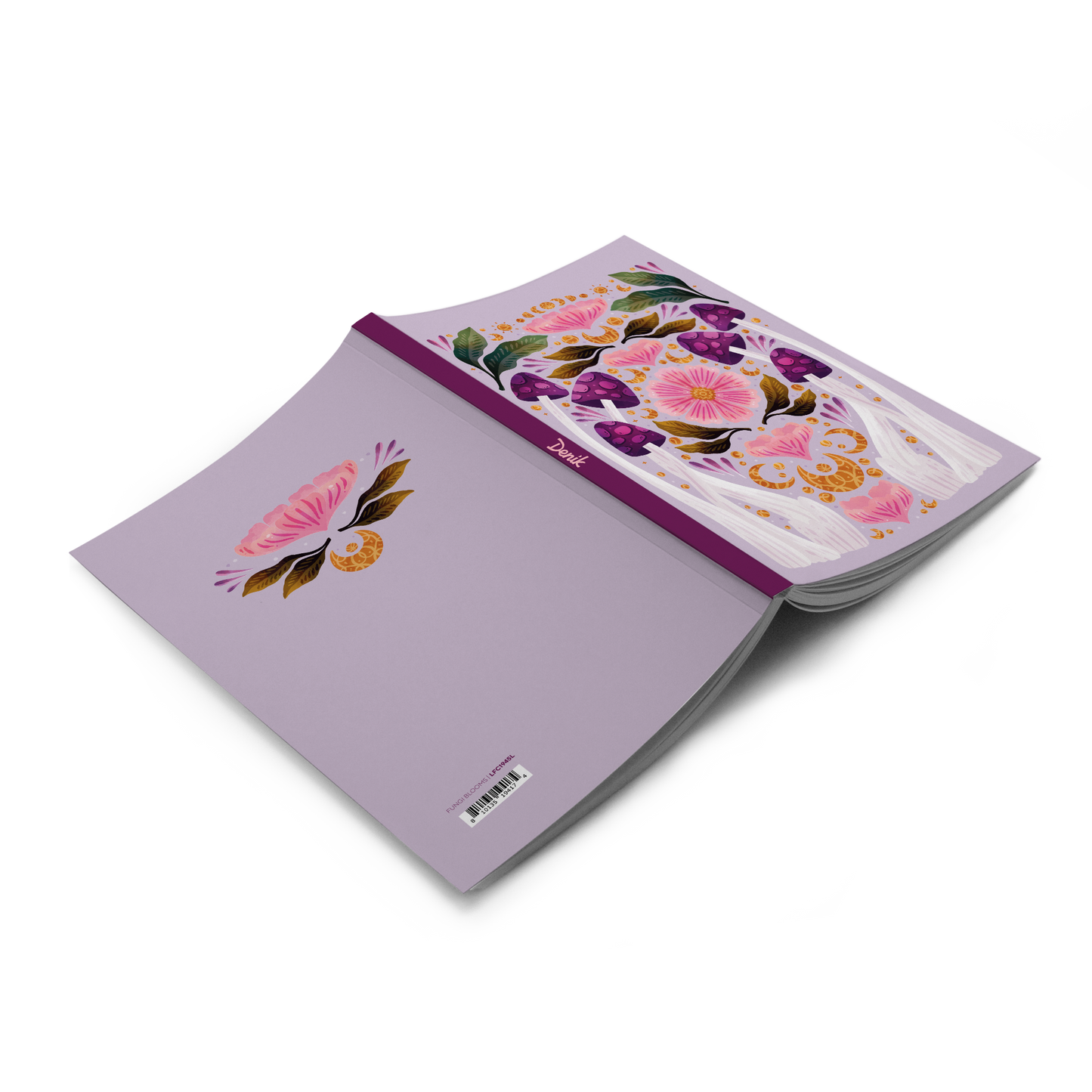 Fungi Blooms Layflat Notebook