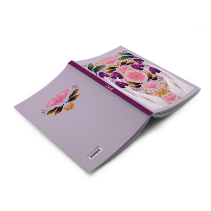 Fungi Blooms Layflat Notebook