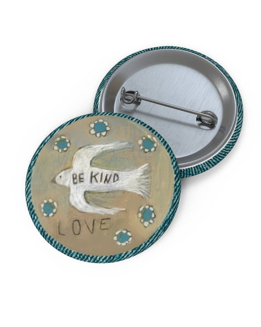 Be Kind Dove Pin