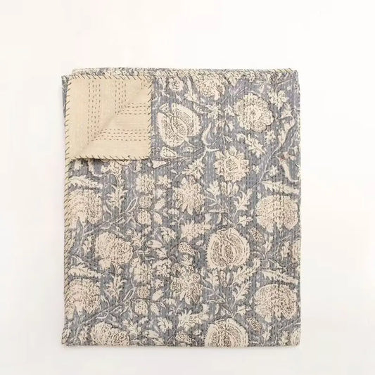 BB Gray Kantha 90x108