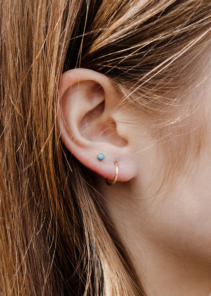 Gold Filled Endless Hoop - 12mm