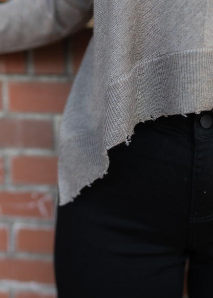 Lawson Sweater in Heather Brown | Kerisma