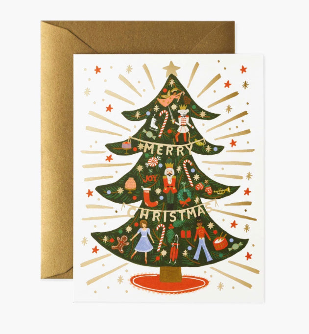 Nutcracker Tree Card