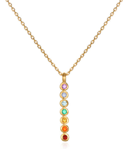 Gold Chakra Necklace