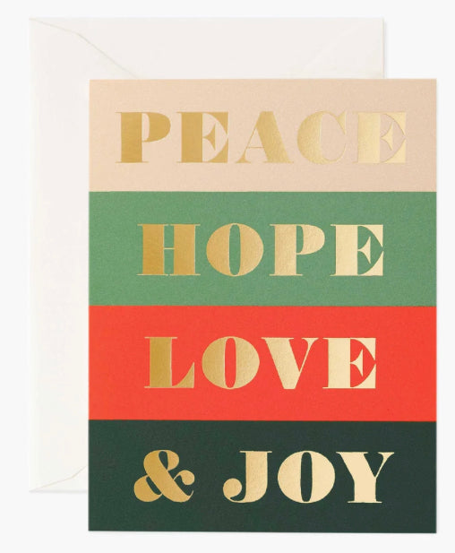 Peace & Joy Card