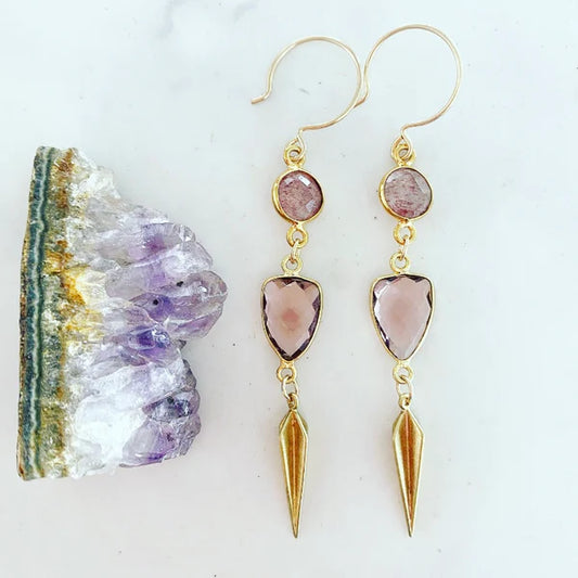Strawberry Spike Earrings | Navone
