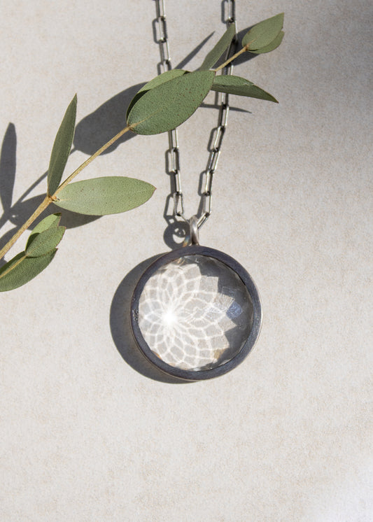 Clear Quartz Pendant Necklace