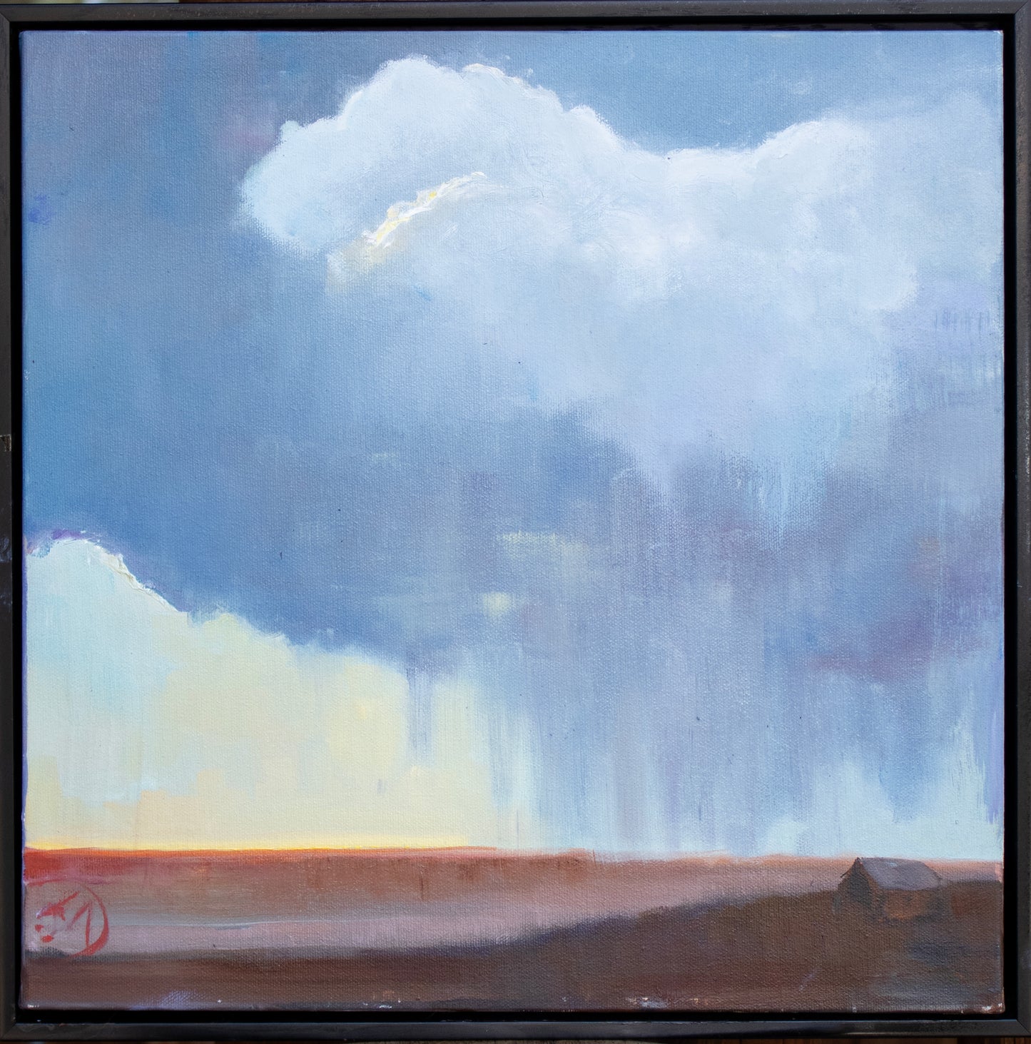 "Storm West of Prineville" Oil Painting | Janice Druian