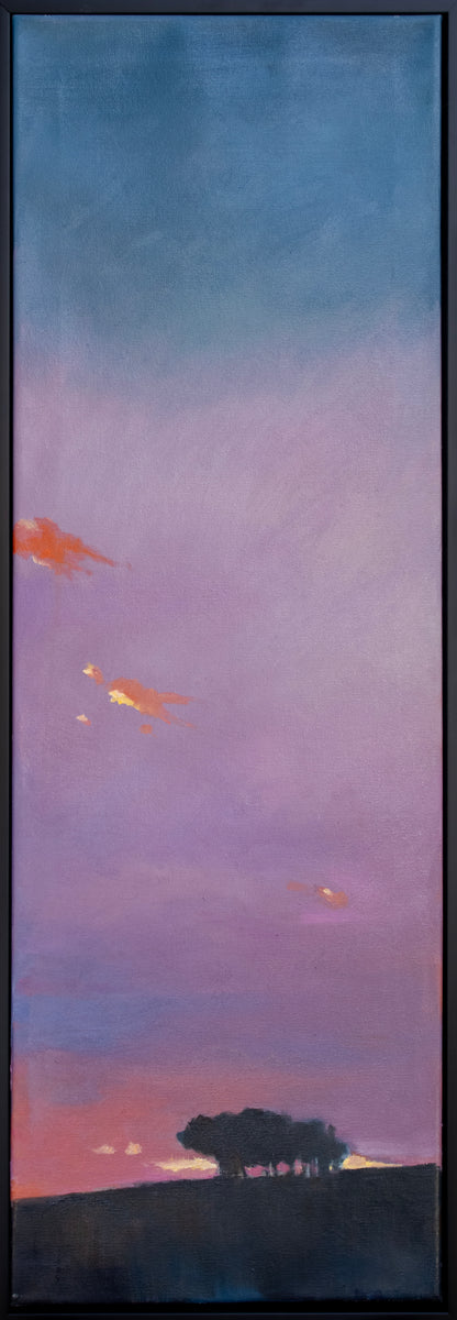 "Sunset Above Rowena" Oil Painting | Janice Druian