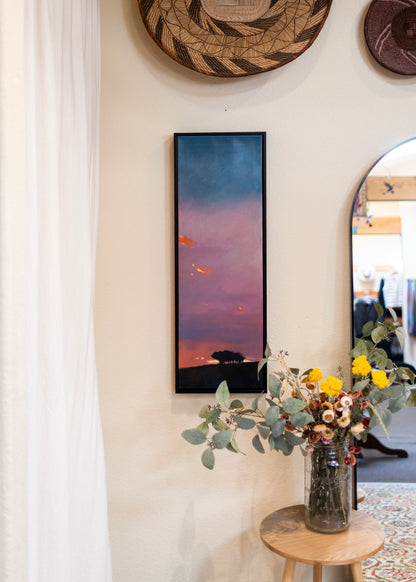 "Sunset Above Rowena" Oil Painting | Janice Druian