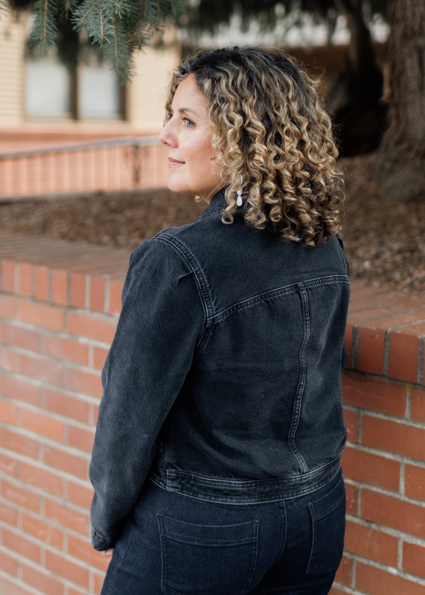 Denim Jacket in Washed Black | Sanctuary