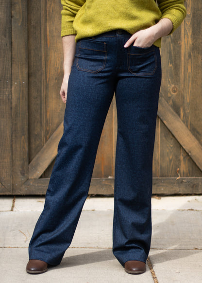Marine Knit Pant in Indigo Moon | Sanctuary
