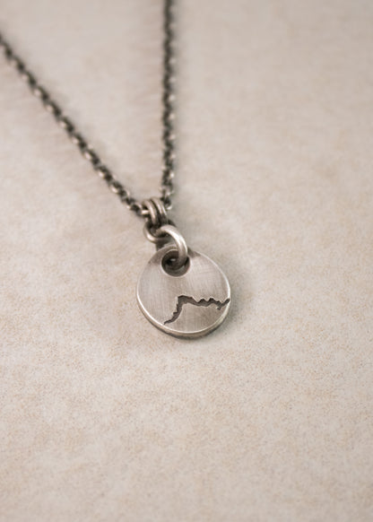 Hand-forged Small Mountain Necklace | John Paul Designs