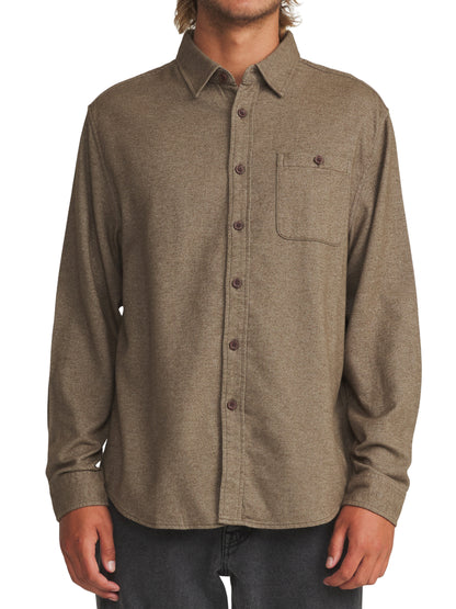 Twiller Flannel in Vintage Khaki | Katin
