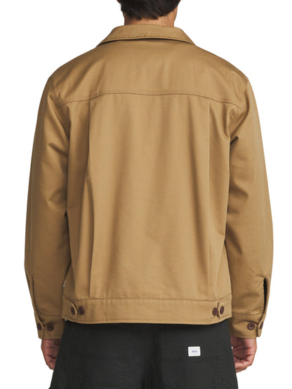 Sam Canvas Jacket in Tan | Katin