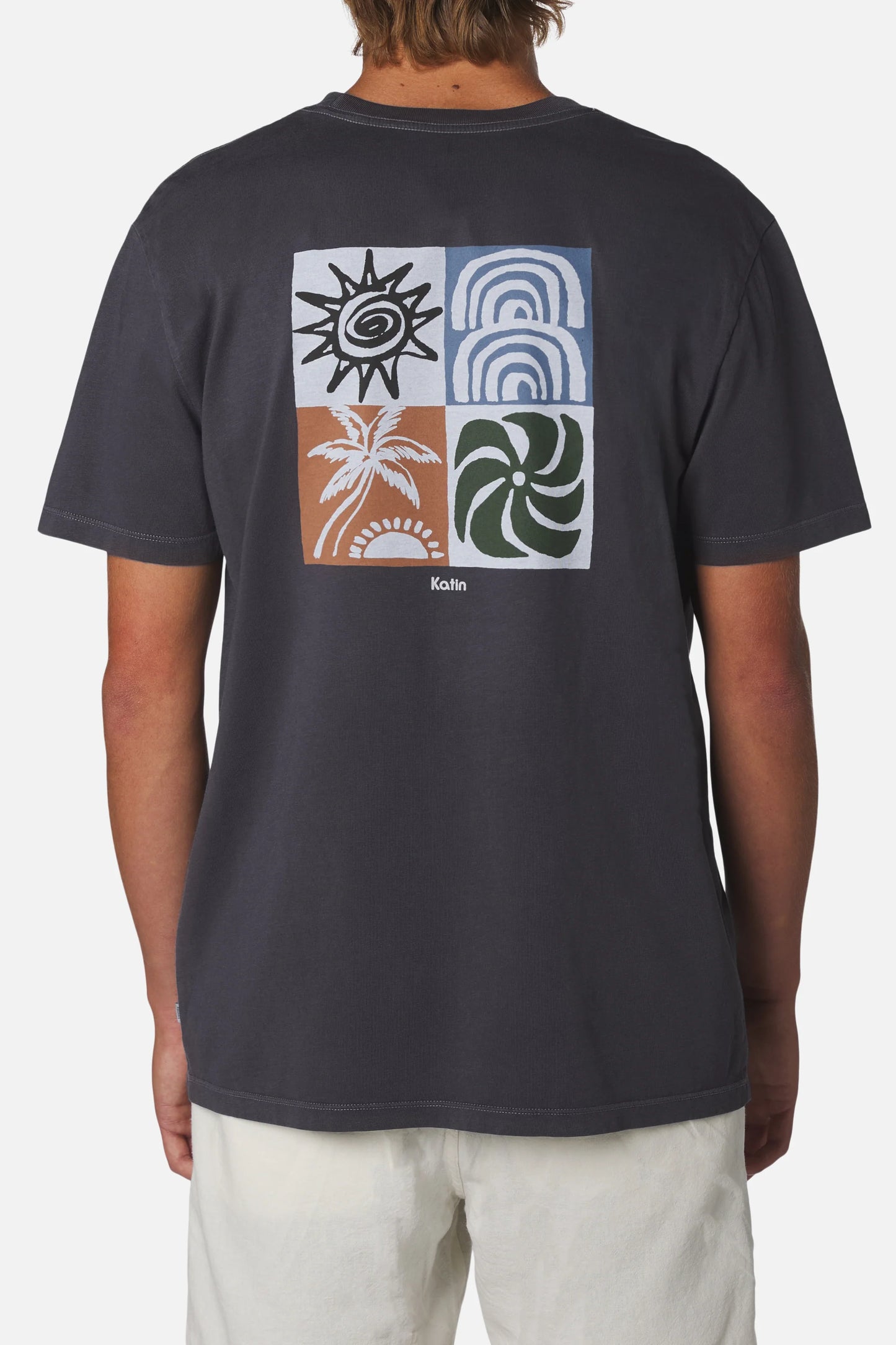 Realm Tee in Navy | Katin