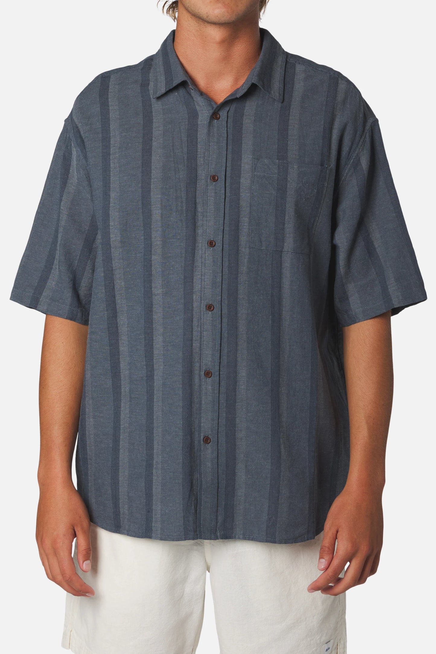 Lenny Shirt in Sea Storm | Katin