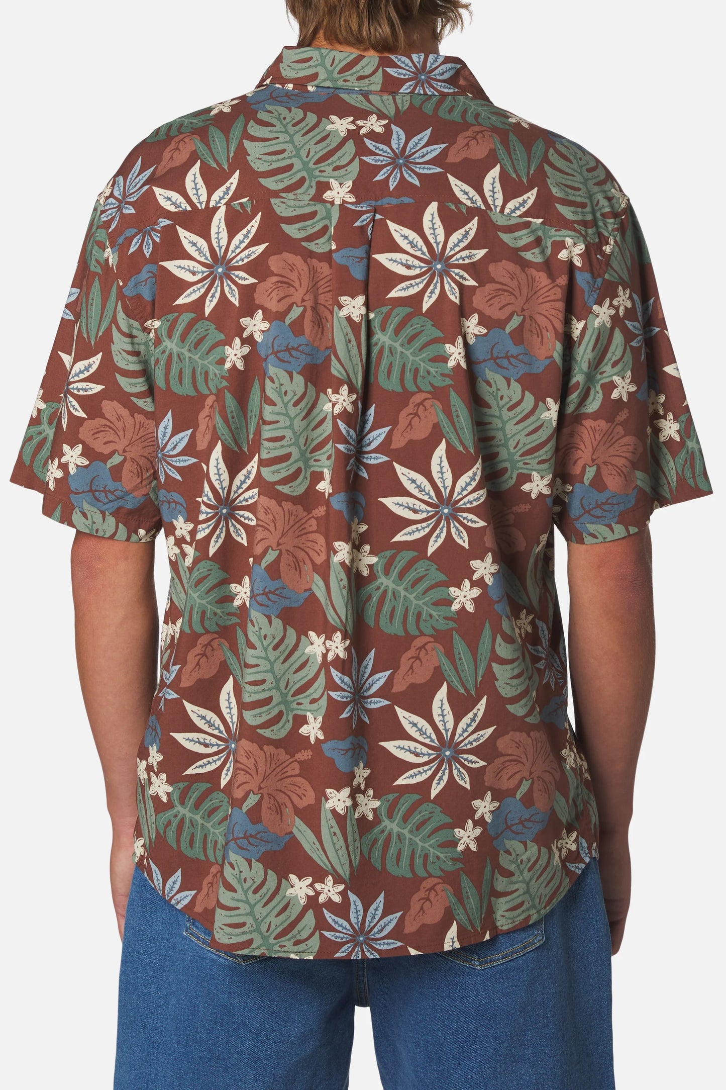 Oasis Shirt in Mahogany | Katin