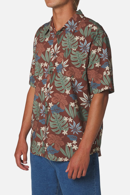 Oasis Shirt in Mahogany | Katin