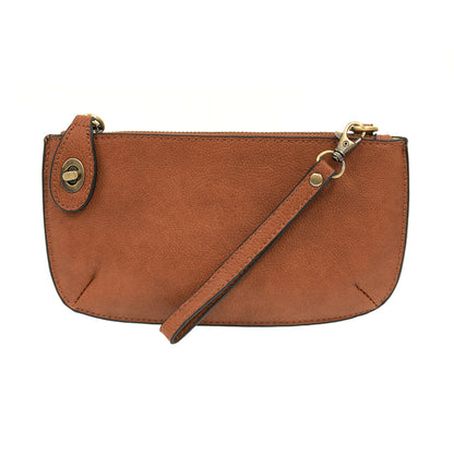 Mini Crossbody Wristlet Clutch in Maple