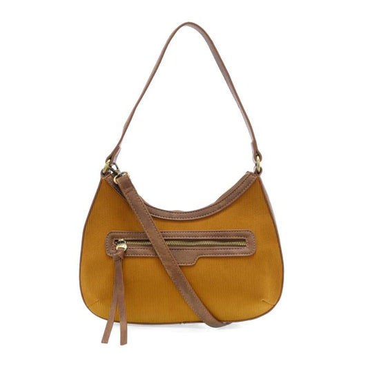 Corduroy Hallie Bag in Dijon