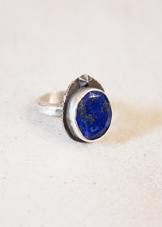 Lapis Ring | Glacier Lily