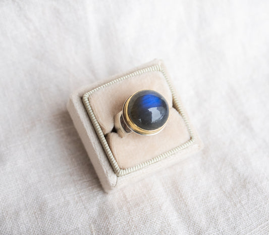 Labradorite Ring