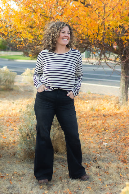 Hannah Flare Bootcut in Heron Lake | Liverpool