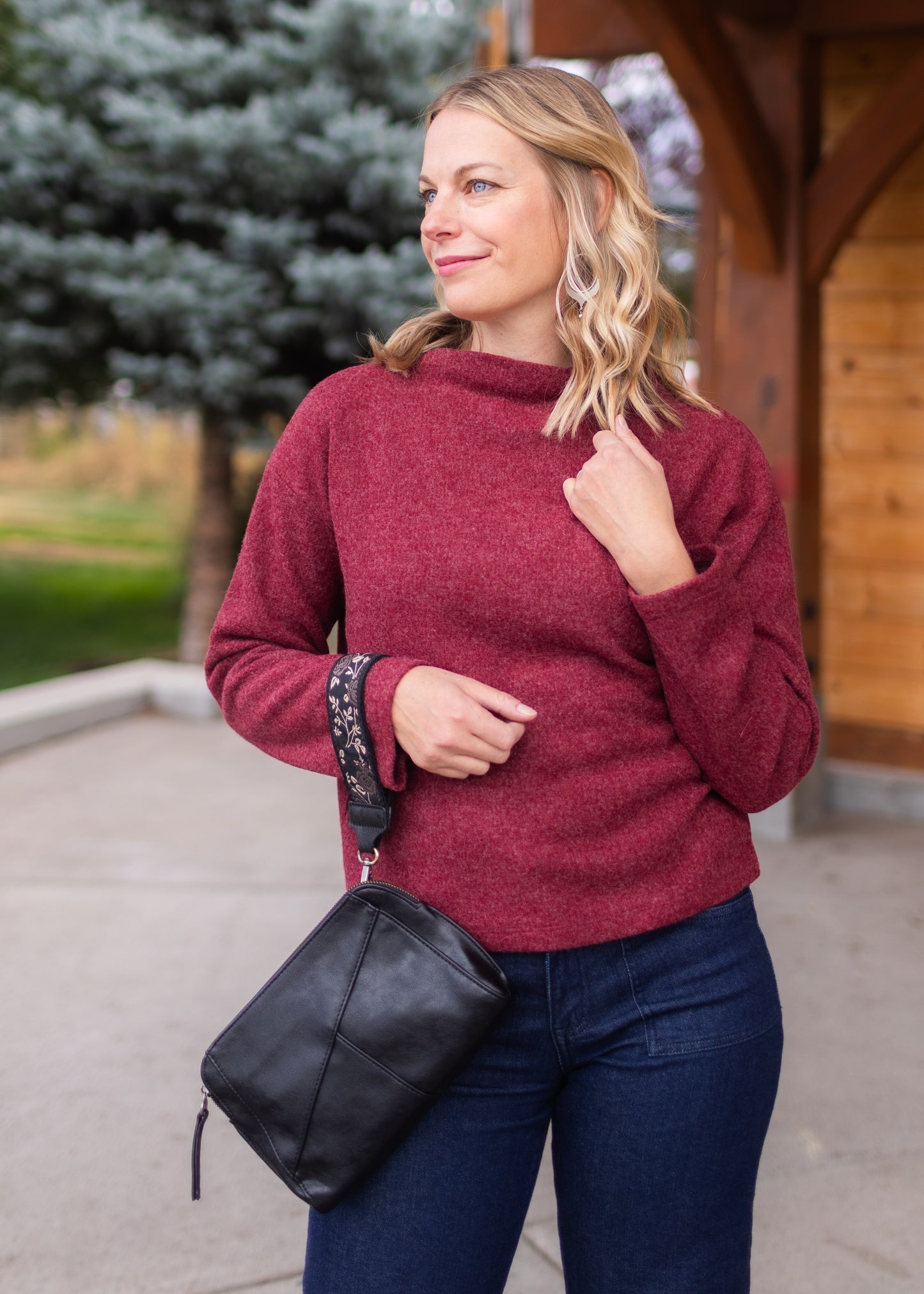 Change Top in Crimson | Sanctuary