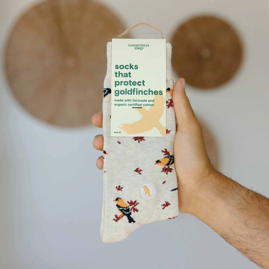 Socks that Protect Goldfinches