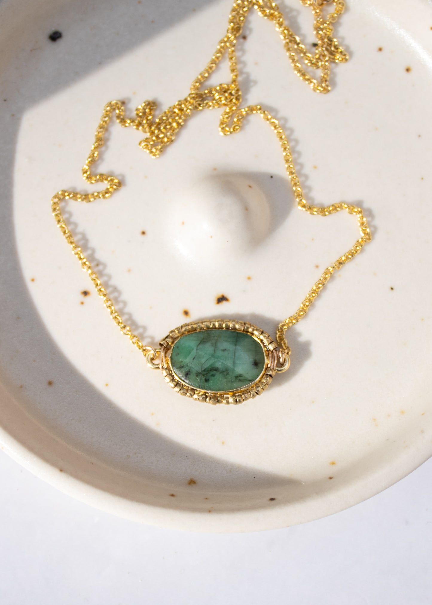 Mona Emerald Necklace | Navone