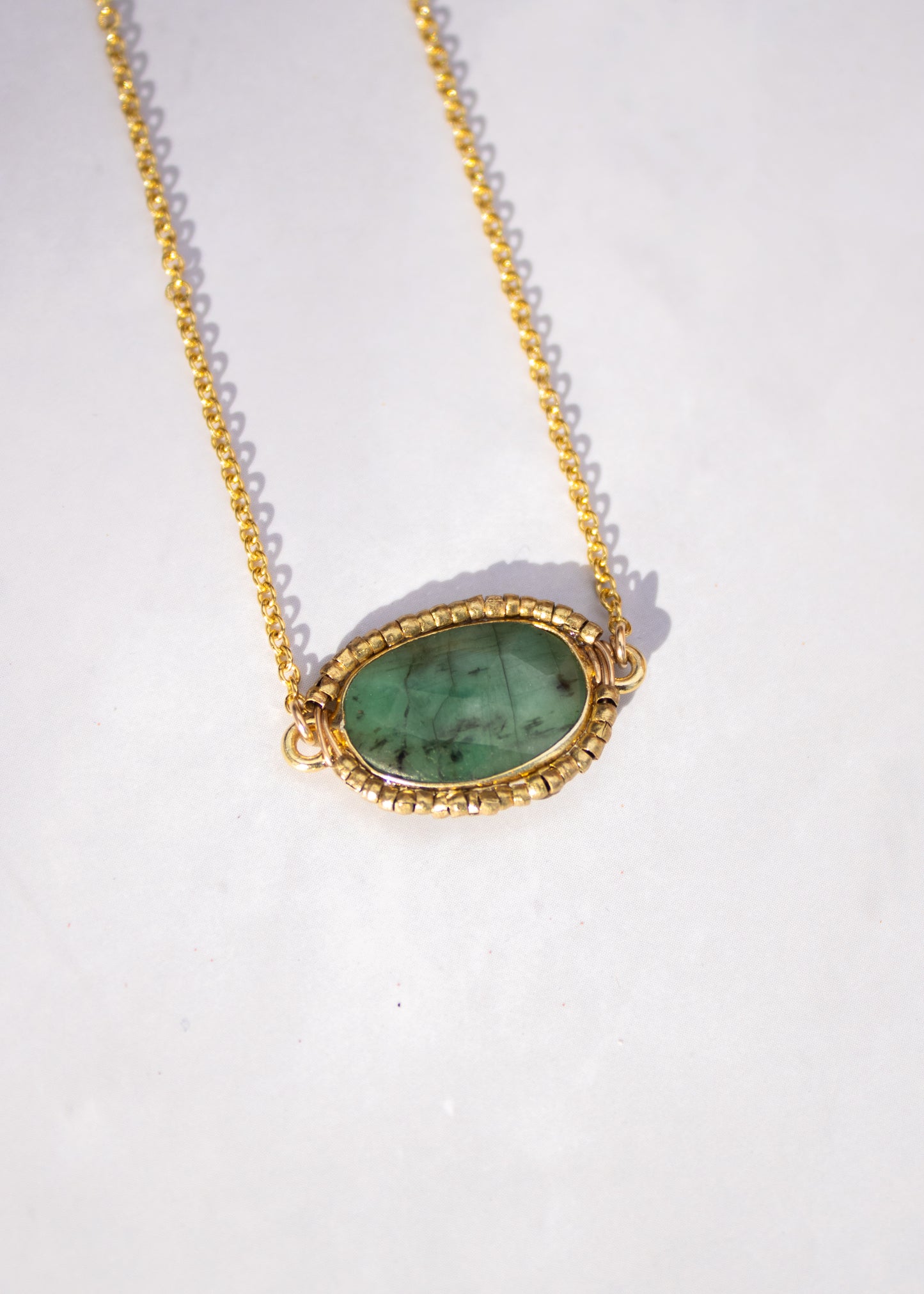 Mona Emerald Necklace | Navone