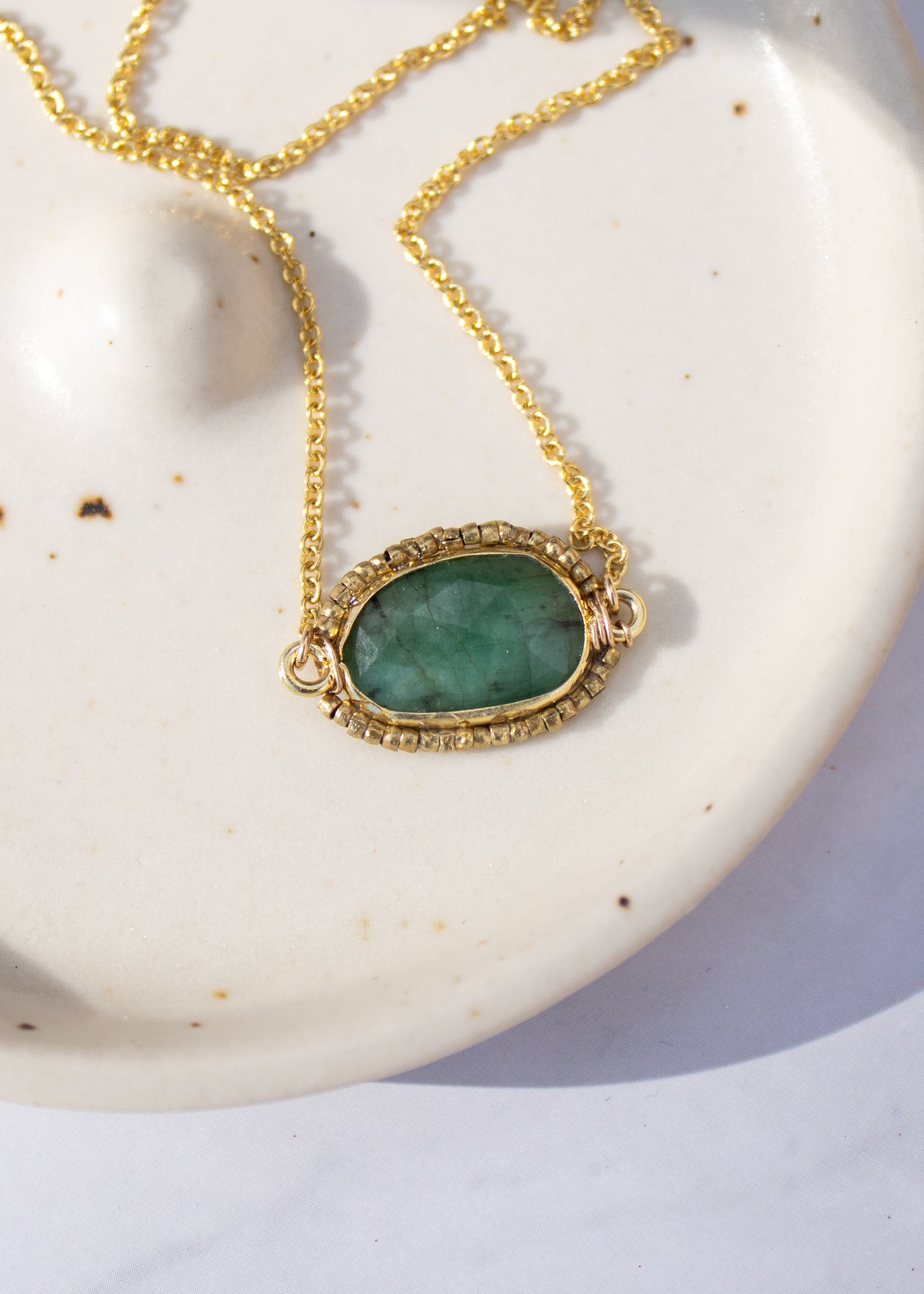 Mona Emerald Necklace | Navone