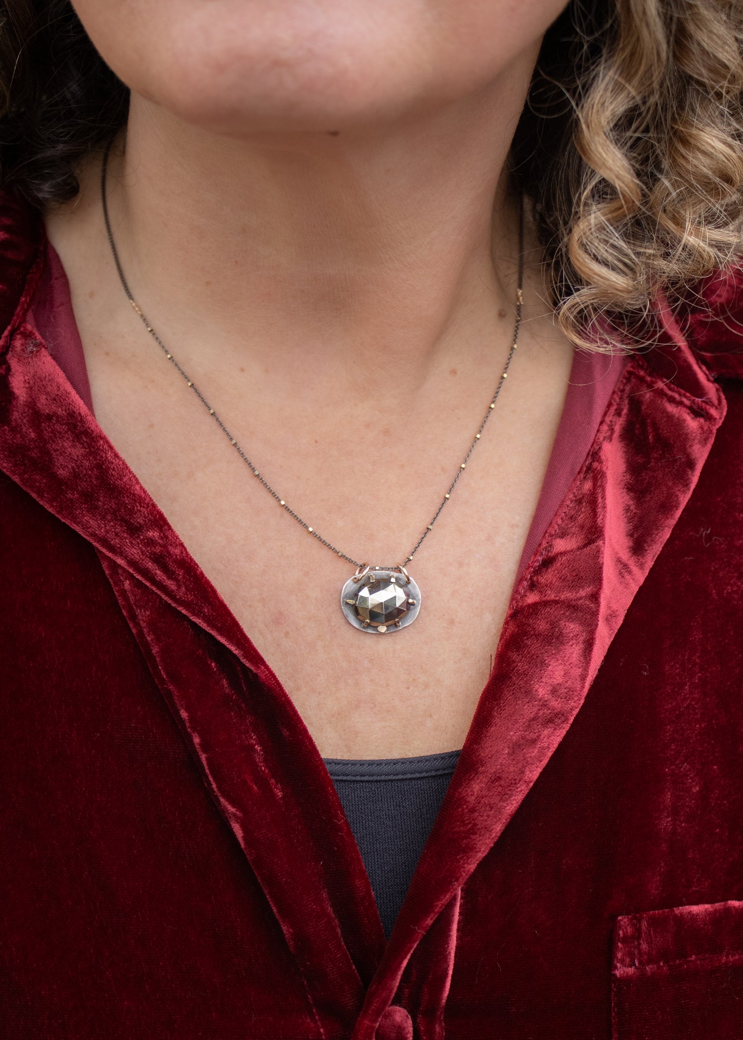 Pyrite Necklace | Glacier Lily