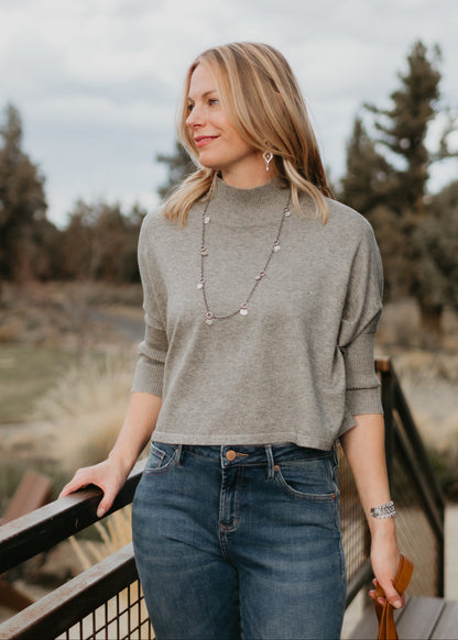 Long Disc Dangle Necklace | Jane Diaz