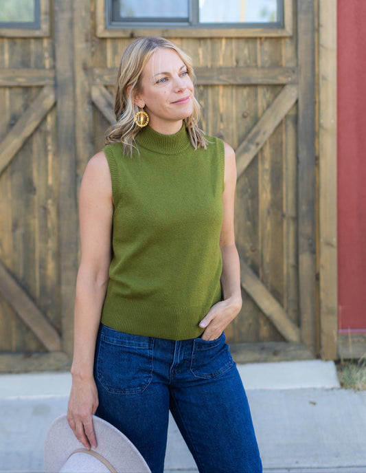 Fuzzy Shell in Olive | Sanctuary
