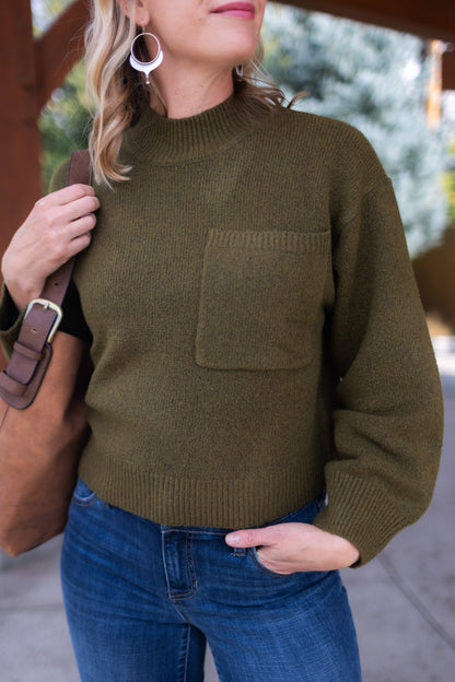 Crew Sweater in Martini | Sanctuary