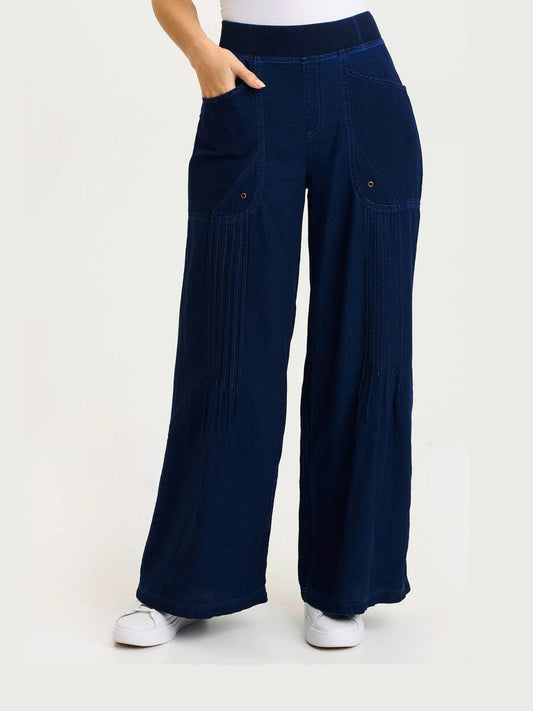 Ralston Wide Leg in Sluice | XCVI