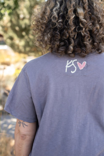 Peace Tee in Gray | Caite