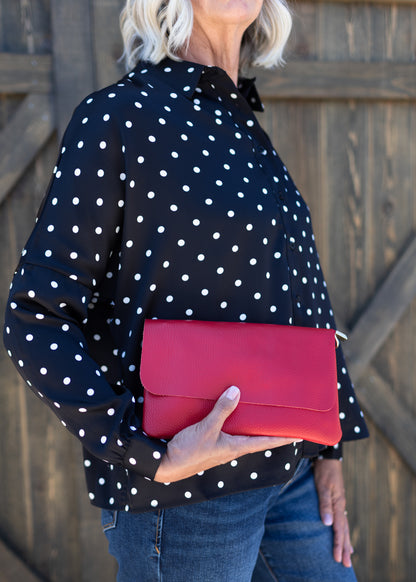 Black & White Polka Dot Blouse